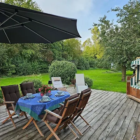 Appartamento Grosse In Curau Mit Terrasse, Garten Und Grill